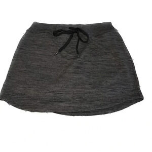 Zohba skort gray/black built on shorts size medium